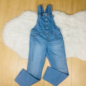 The Children’s Place denim casual cute overalls size 10